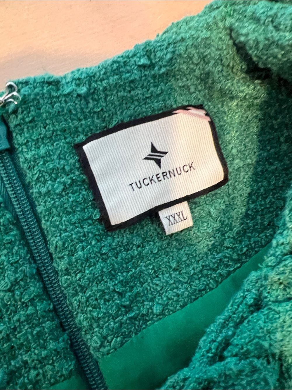 Tuckernuck Emerald Green Textured Shift Dress with Braided Trim - Picture 2 of 12